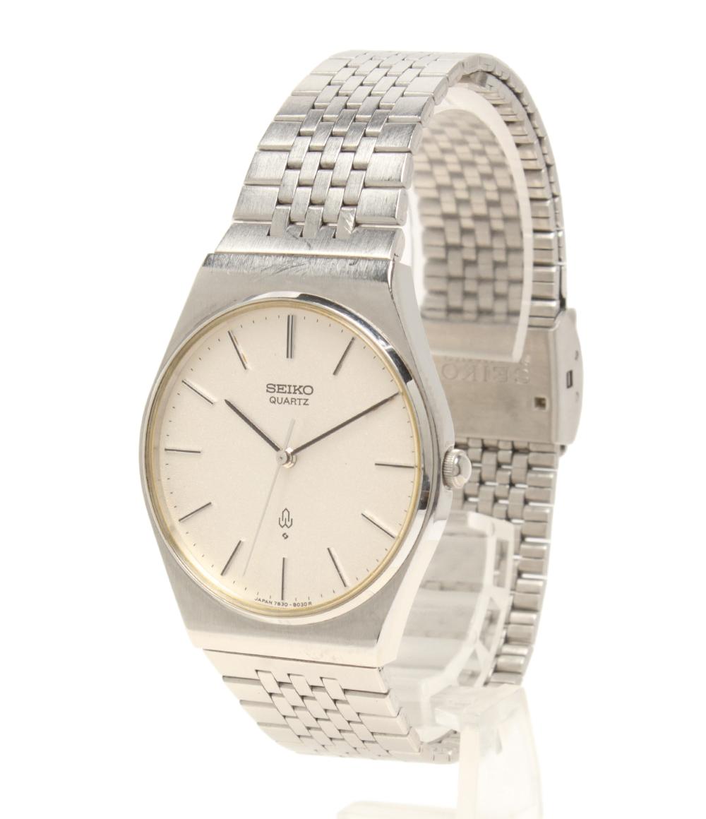 SEIKO クォーツ 腕時計 シルバー SEIKO 腕時計 クオーツ シルバー 7830-8020 メンズ セイコー – Rehello