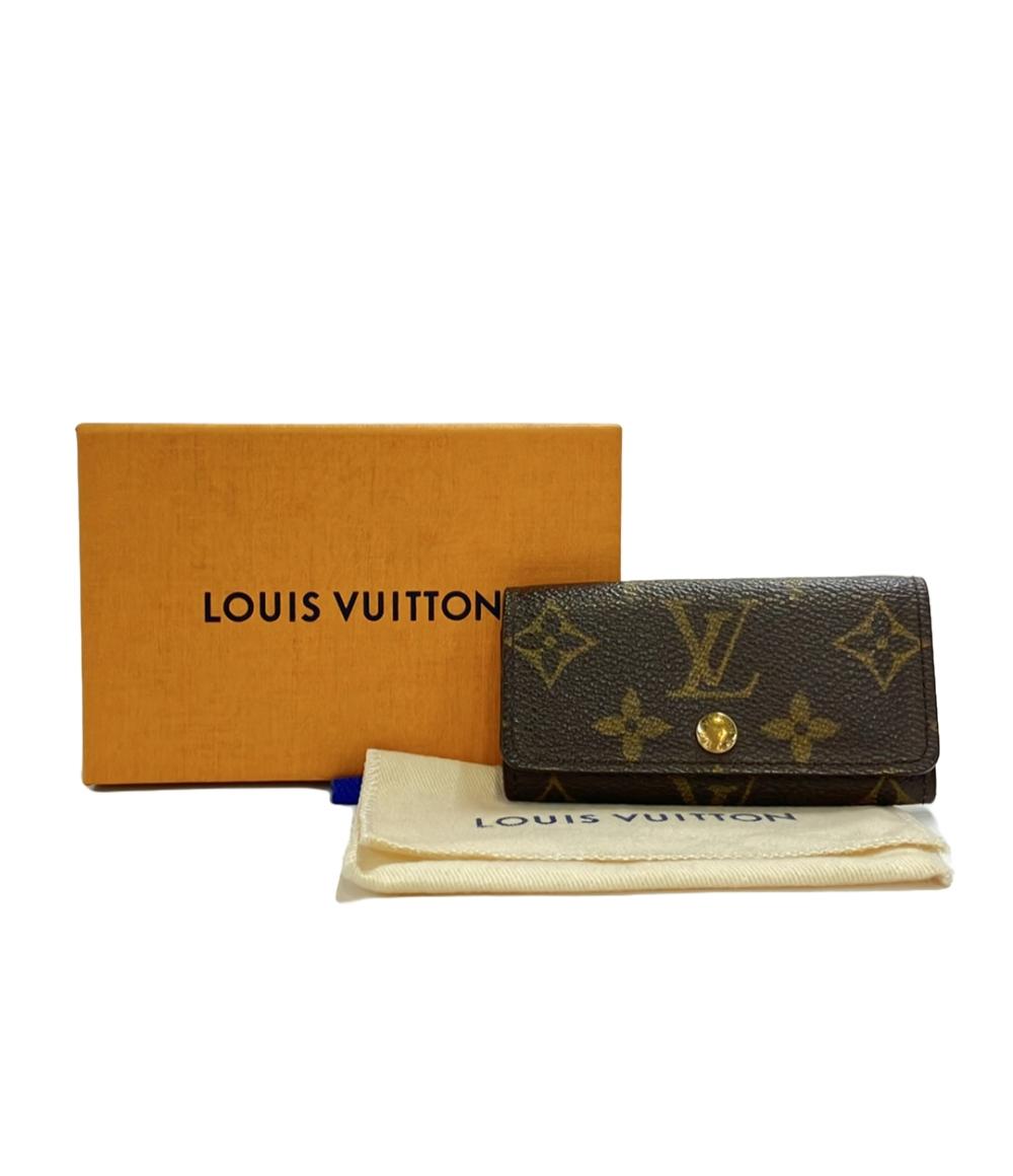 ルイヴィトン 4連キーケース ミュルティクレ4 モノグラム M62631 ユニセックス LOUIS VUITTON