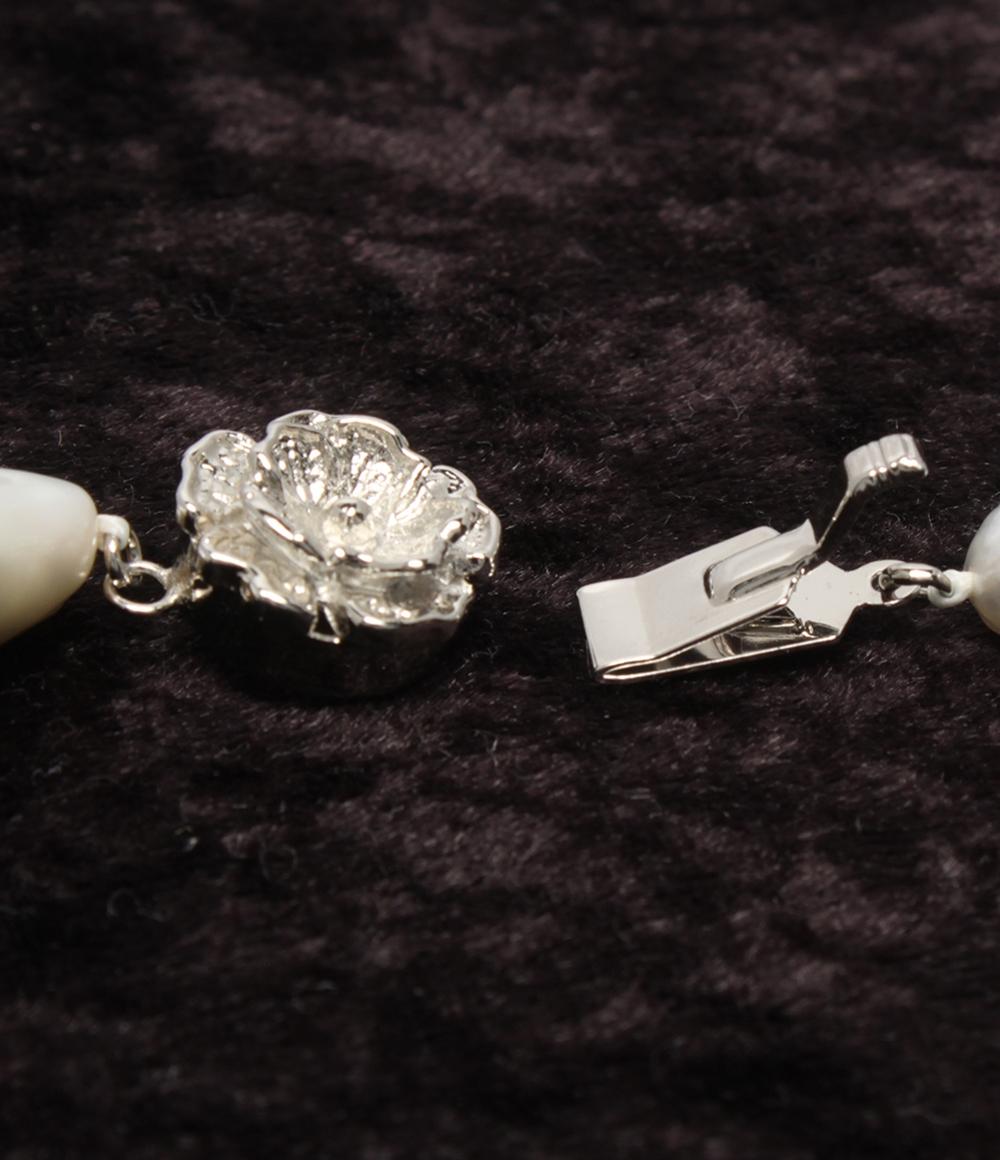 美品 ネックレス SV バロックパール 9-20mm レディース