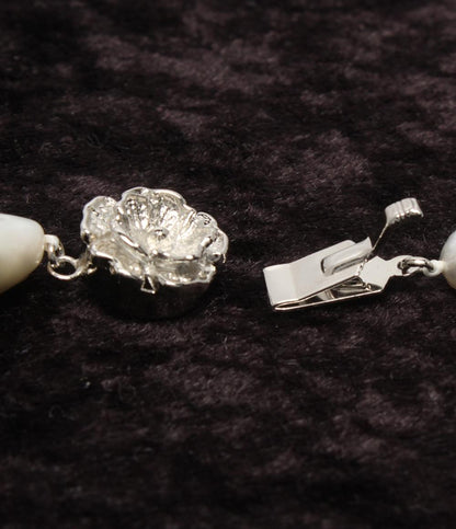 美品 ネックレス SV バロックパール 9-20mm レディース