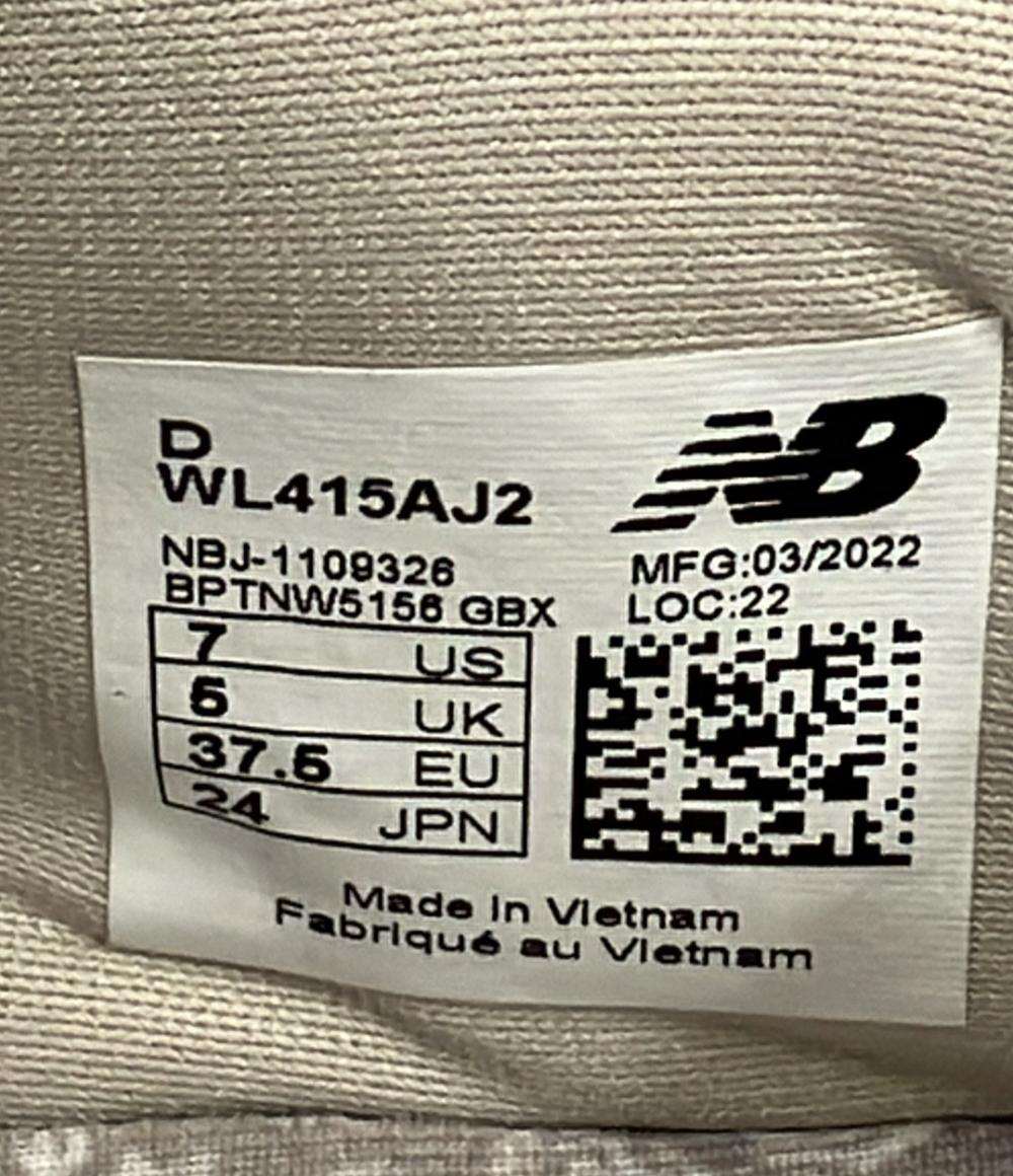 NEW BALANCE ローカットスニーカー WL415AJ2 レディース SIZE 24.0 ニューバランス