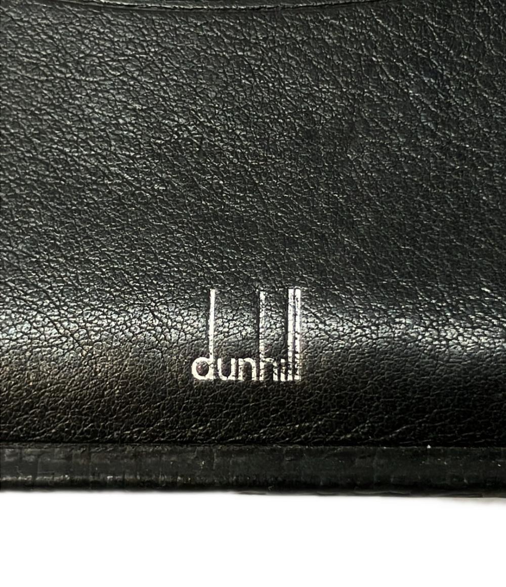 訳あり ダンヒル 二つ折り長財布 メンズ Dunhill