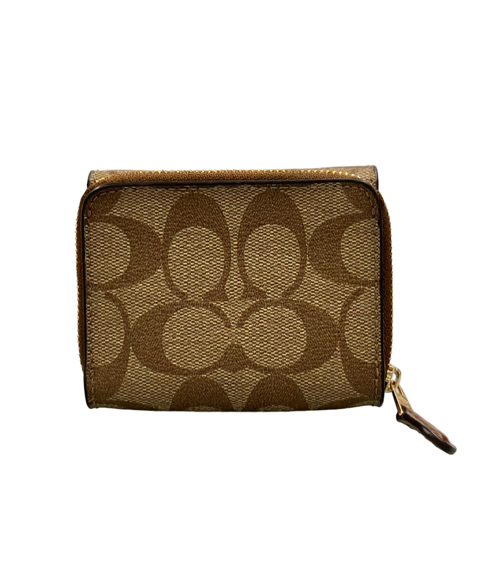 COACH 三つ折り財布 シグネチャー レディース コーチ