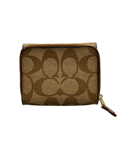 COACH 三つ折り財布 シグネチャー レディース コーチ