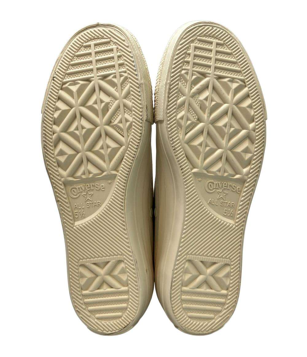 CONVERSE ローカットスニーカー × アースミュージックアンドエコロジー オールスターPLTS OX 5SE518 レディース SIZE 24.5 コンバース