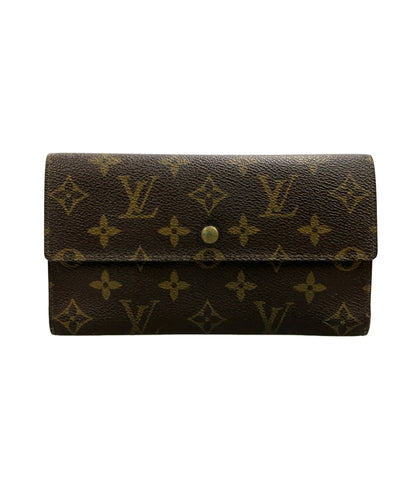 LOUIS VUITTON 三つ折り財布 ポルトトレゾール インターナショナル モノグラム M61215 レディース ルイ・ヴィトン