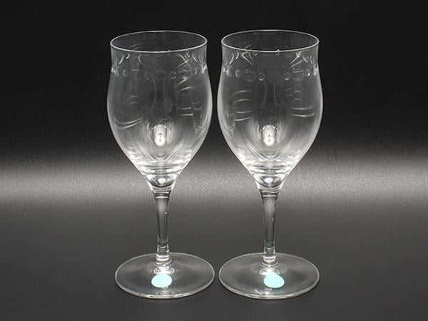 TIFFANY&Co. ワイングラス 2点セット ペア スウィング ティファニー