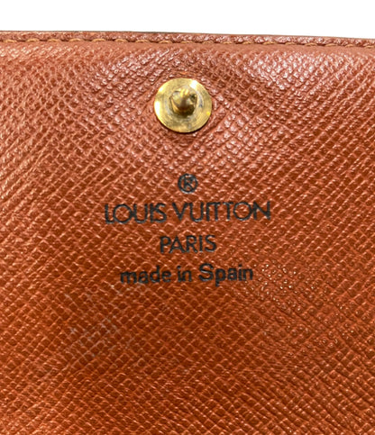 LOUIS VUITTON 二つ折り財布 ポルトモネ ビエトレゾール モノグラム M61730 レディース ルイ・ヴィトン