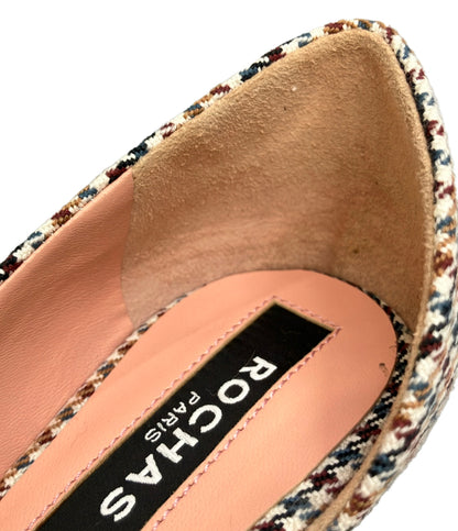 Rochas ポインテッドトゥパンプス レディース SIZE 38 ロシャス