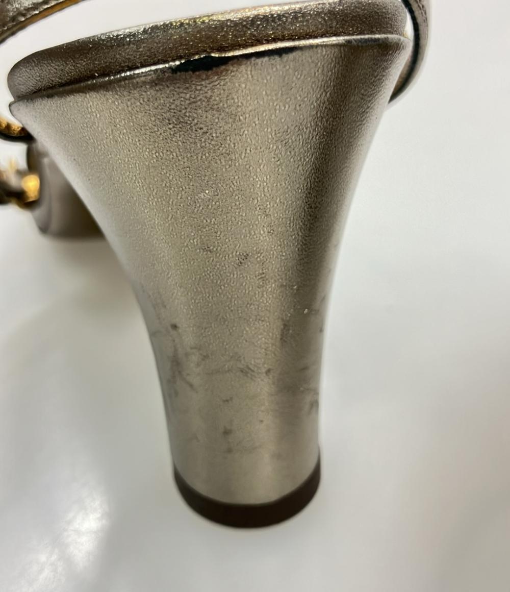 サルヴァトーレフェラガモ アンクルストラップサンダル レディース SIZE 7 1/2 (XL) Salvatore Ferragamo