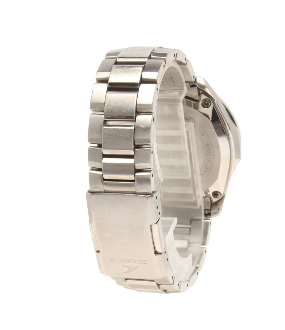 CASIO 腕時計 オシアナス OCEANUS ソーラー ホワイト系 OCW-T2500 メンズ カシオ