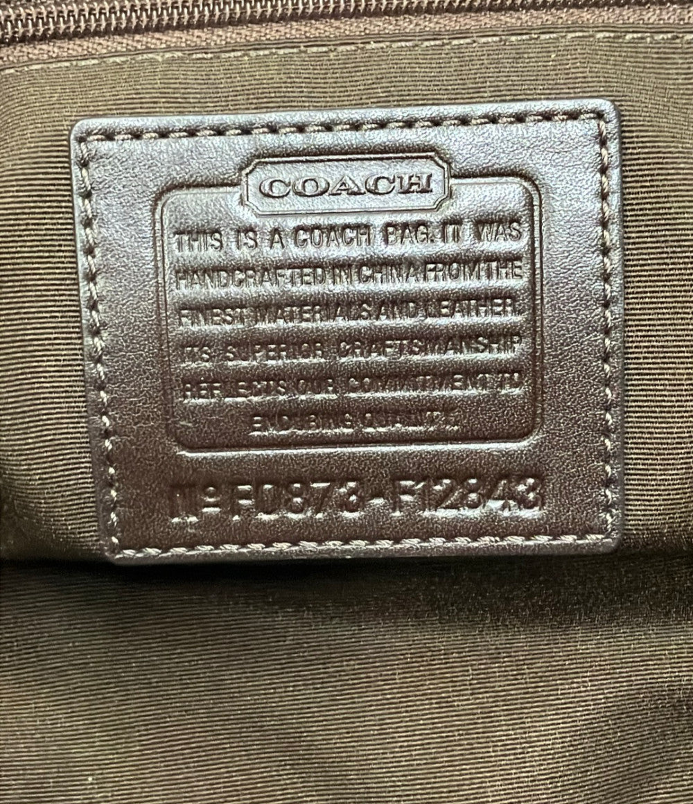 COACH ショルダーバッグ 肩掛け パッチワーク シグネチャー F12843 レディース コーチ