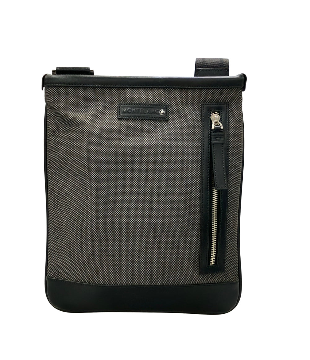 美品 MONTBLANC ショルダーバッグ 斜め掛け メンズ モンブラン