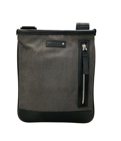 美品 MONTBLANC ショルダーバッグ 斜め掛け メンズ モンブラン