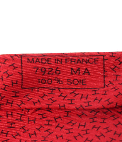 美品 HERMES ネクタイ シルク100% メンズ エルメス