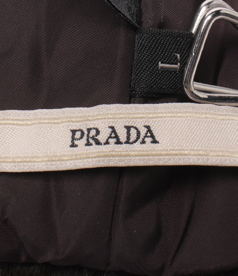 PRADA 帽子 ファー メンズ レディース SIZE L プラダ