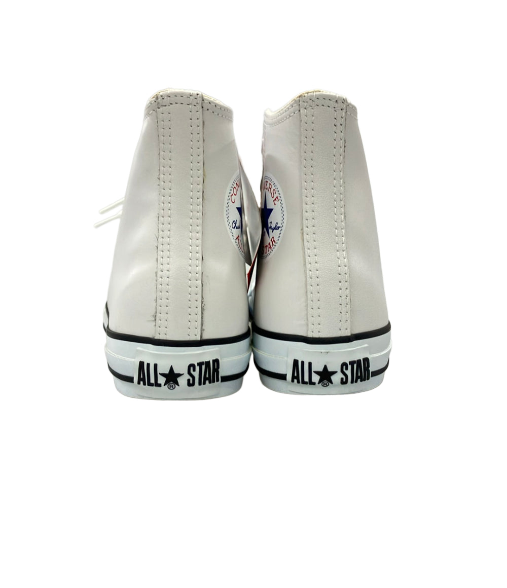美品 CONVERSE ハイカットスニーカー レザーオールスター HI 1B907 レディース SIZE 24.5 (L) コンバース