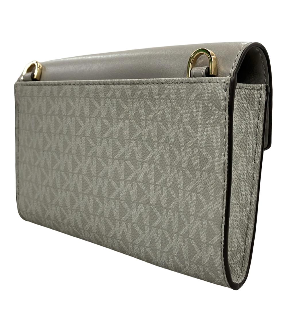 美品 マイケルコース ショルダーバッグ 斜め掛け MKシグネチャー レディース MICHAEL KORS