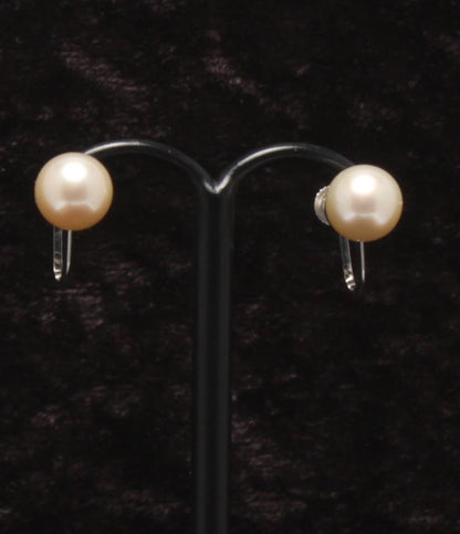 イヤリング K14WG パール 7.4mm レディース