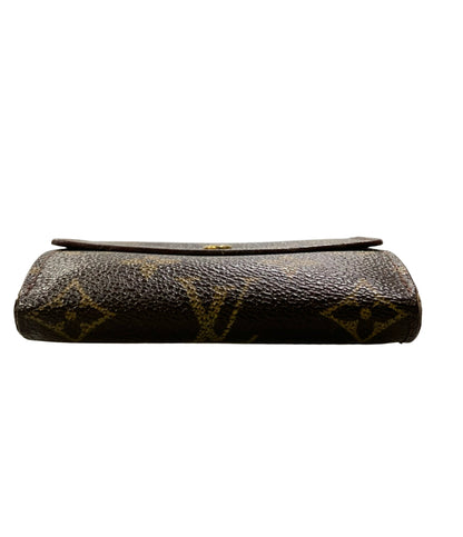 LOUIS VUITTON ダブルホック 二つ折り財布 ポルトモネ ビエ カルトクレディ モノグラム M61652 レディース ルイ・ヴィトン
