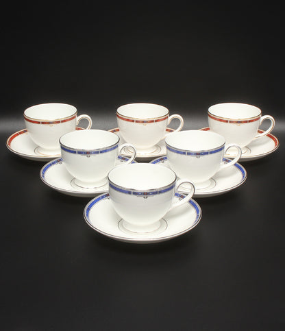 美品 WEDGWOOD カップ＆ソーサー 6客セット キングスブリッジ コロラド ウエッジウッド