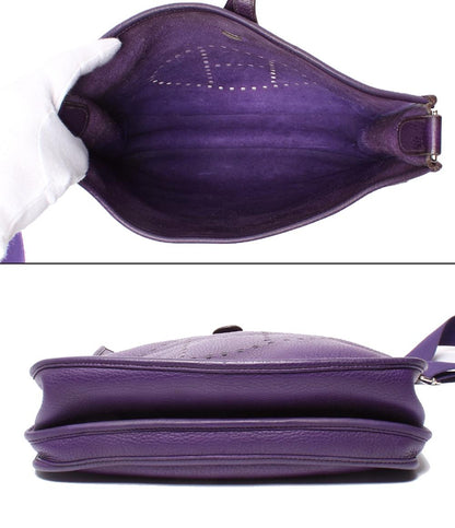 HERMES ショルダーバッグ 斜め掛け シルバー金具 □N刻印 エブリン3 レディース エルメス