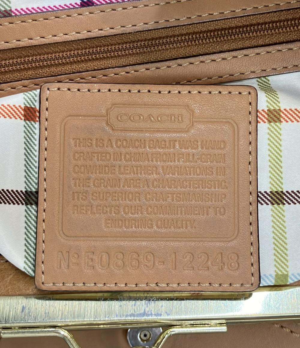 コーチ トートバッグ ハンドバッグ レザー がま口 12248 レディース COACH