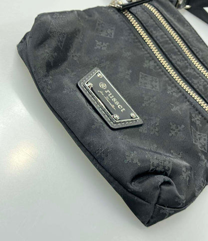 ラシット モノグラムナイロンミニショルダーバッグ 斜め掛け レディース russet