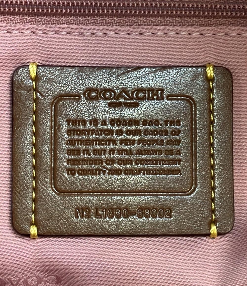美品 コーチ 2wayハンドバッグ ショルダーバッグ 斜め掛け 68002 レディース COACH