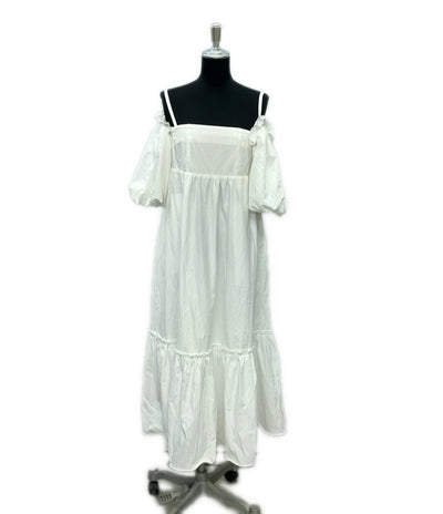 Her lip to ノースリーブワンピース 26SS Mia Volume Sleeve Dress 1261305099 レディース SIZE M ハーリップトゥ