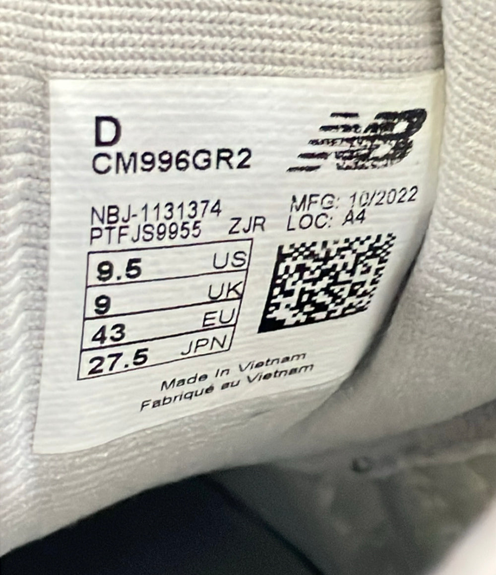 NEW BALANCE ローカットスニーカー CM996GR2 メンズ SIZE 27.5 ニューバランス
