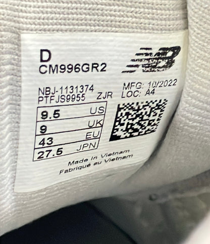 NEW BALANCE ローカットスニーカー CM996GR2 メンズ SIZE 27.5 ニューバランス