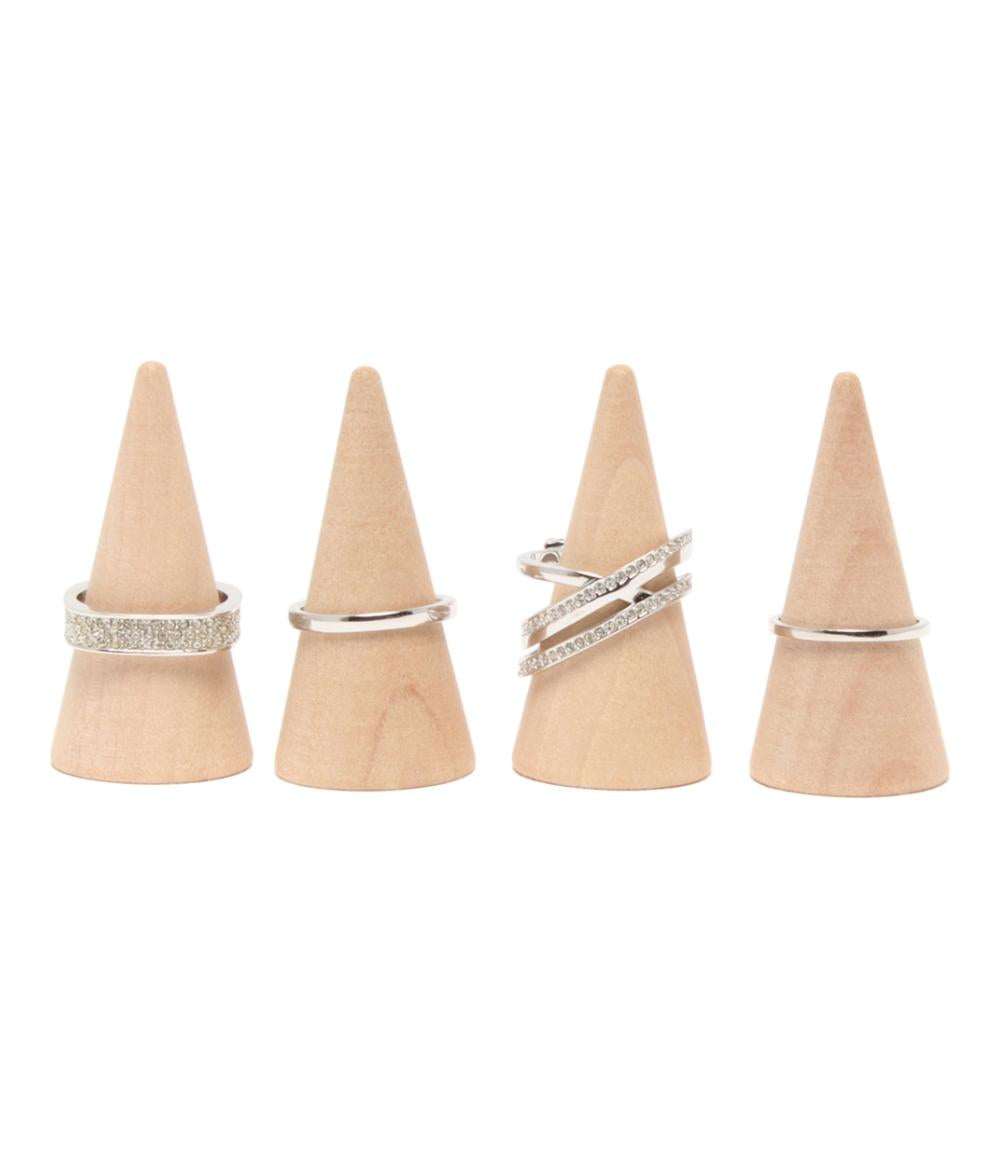 SWAROVSKI リング 指輪 4点セット レディース SIZE 13号 14号 16号 スワロフスキー