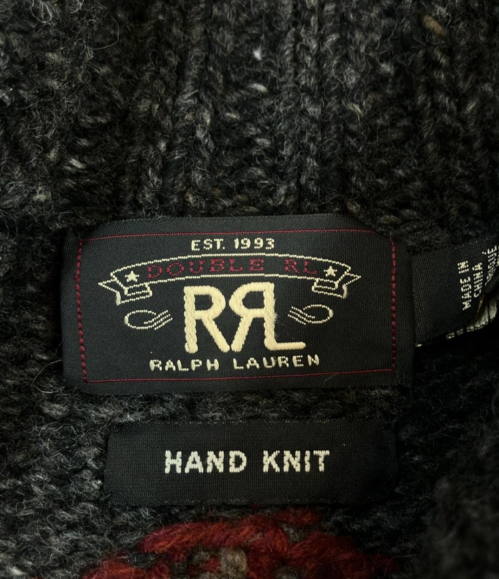 RRL 長い カーディガン ハンドニット ウール シルク 19AW メンズ SIZE 170 92A (S) ダブルアールエル