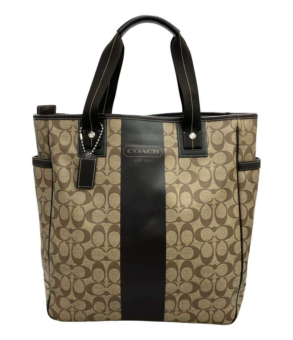 COACH トートバッグ キャンバス シグネチャー レディース コーチ