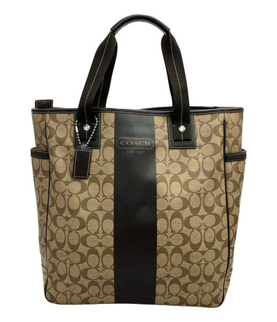 COACH トートバッグ キャンバス シグネチャー レディース コーチ