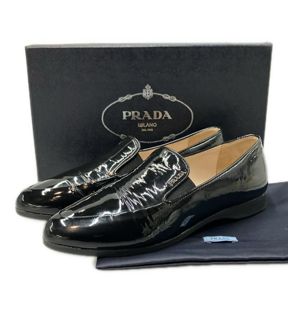PRADA エナメルローファー 1D736E レディース SIZE 38 (25cm) プラダ