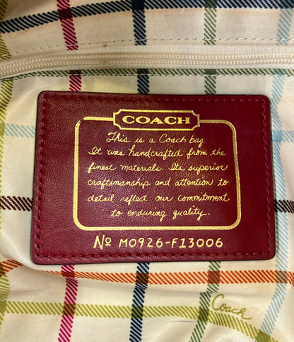 COACH トートバッグ シグネチャー F13006 レディース コーチ