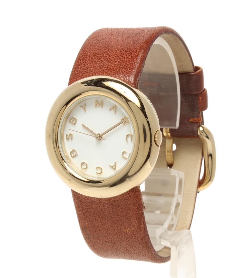 MARC BY MARC JACOBS 腕時計 クオーツ ホワイト MBM8520 レディース マークバイマークジェイコブス