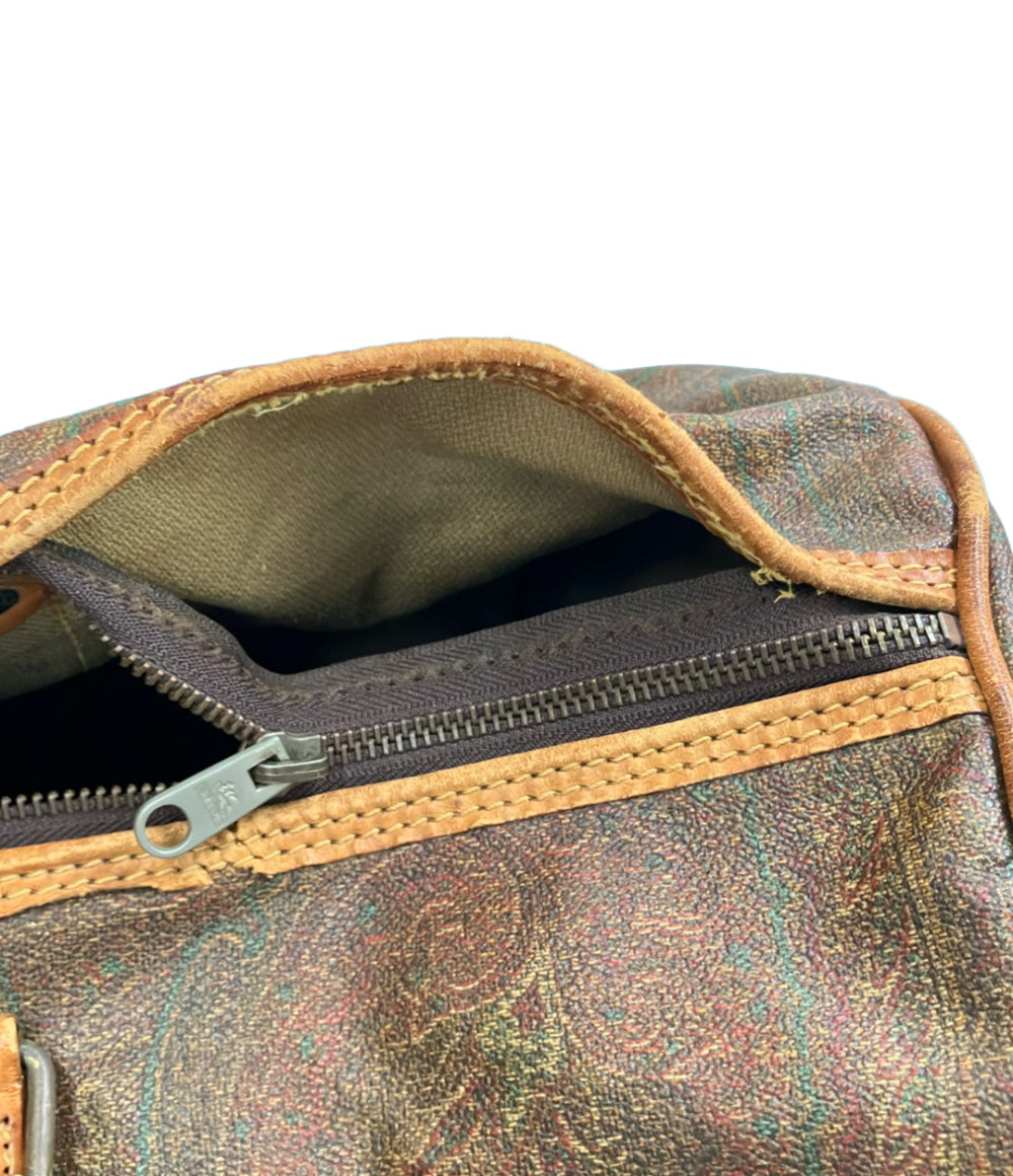 訳あり ETRO ボストンバッグ ペイズリー柄 87 051037 85 2 レディース エトロ