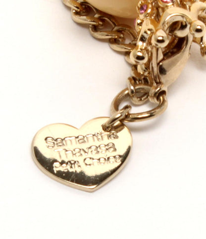 美品 Samantha Thavasa petit Choice バッグチャーム ストラップ ベアモチーフ セット レディース サマンサタバサプチチョイス