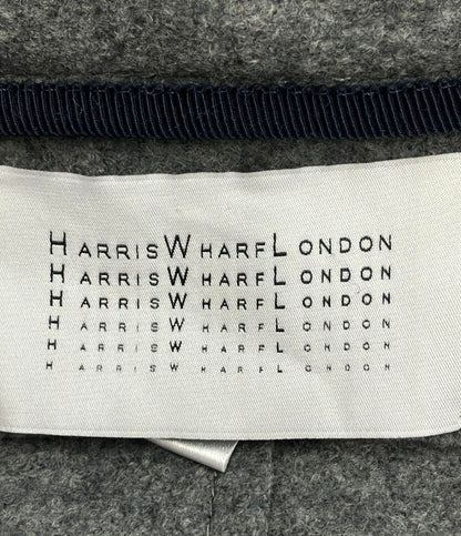 美品 ハリスワーフロンドン ドロップショルダーチェスターコート レディース SIZE XS (XS) Harris Wharf London