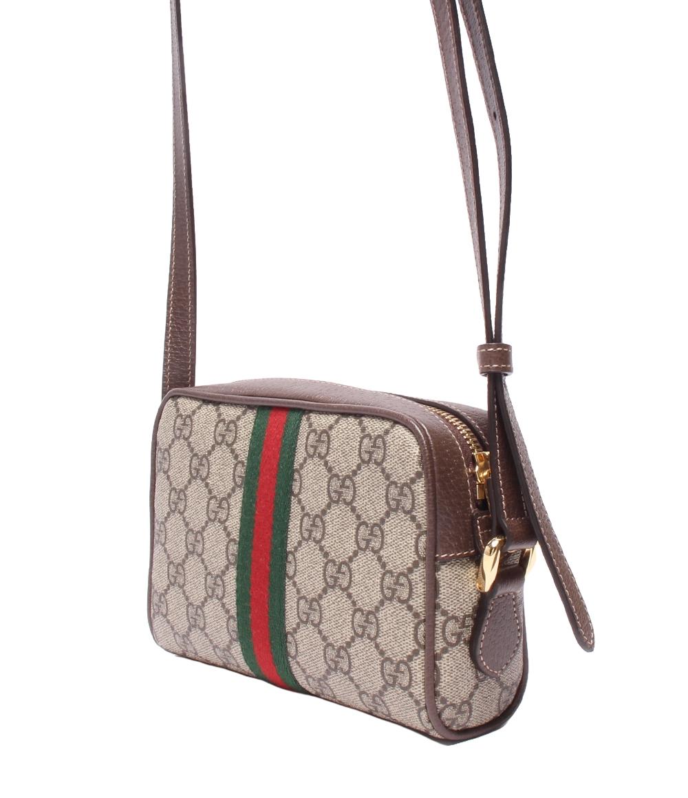 美品 グッチ ショルダーバッグ オフィディア GGスプリーム 517350 レディース GUCCI