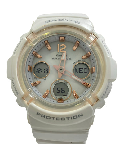 CASIO 腕時計 Baby-G ソーラー ホワイト BGA-2800 レディース カシオ