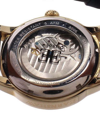 EARNSHAW 腕時計 自動巻き ゴールド 8006 メンズ アーンショウ