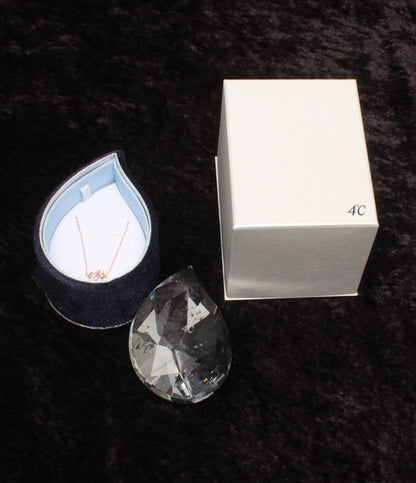 美品 4℃ ブレスレット K10 ハートモチーフ ピンクトルマリン レディース ヨンドシー