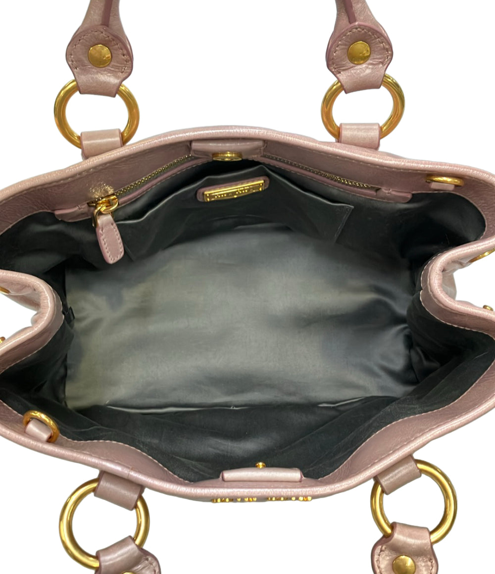 Miu Miu 2way ハンドバッグ ショルダーバッグ 斜め掛け レディース ミュウ ミュウ