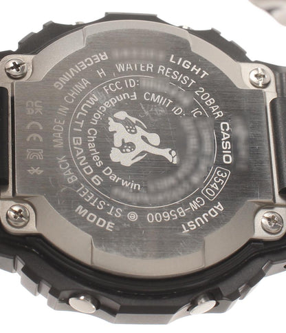 美品 CASIO 腕時計 チャールズ・ダーウィン財団コラボ Bluetooth G-SHOCK ソーラー GW-B5600CD-1A2JR メンズ カシオ