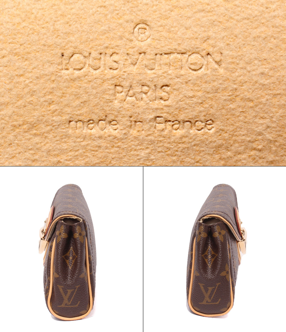 LOUIS VUITTON 2WAY ショルダーバッグ 肩掛け クラッチバッグ ポシェット ビバリー モノグラム M40122 レディース ルイ・ヴィトン