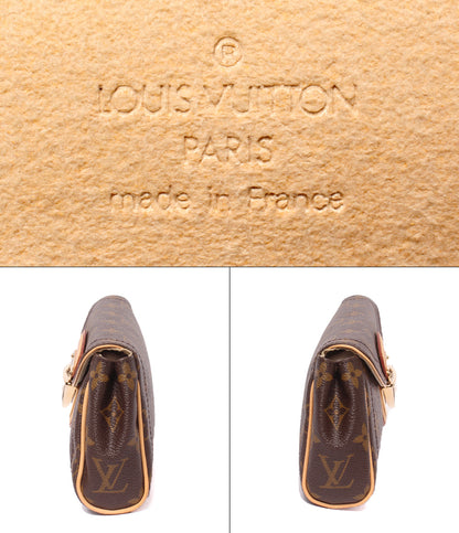 LOUIS VUITTON 2WAY ショルダーバッグ 肩掛け クラッチバッグ ポシェット ビバリー モノグラム M40122 レディース ルイ・ヴィトン